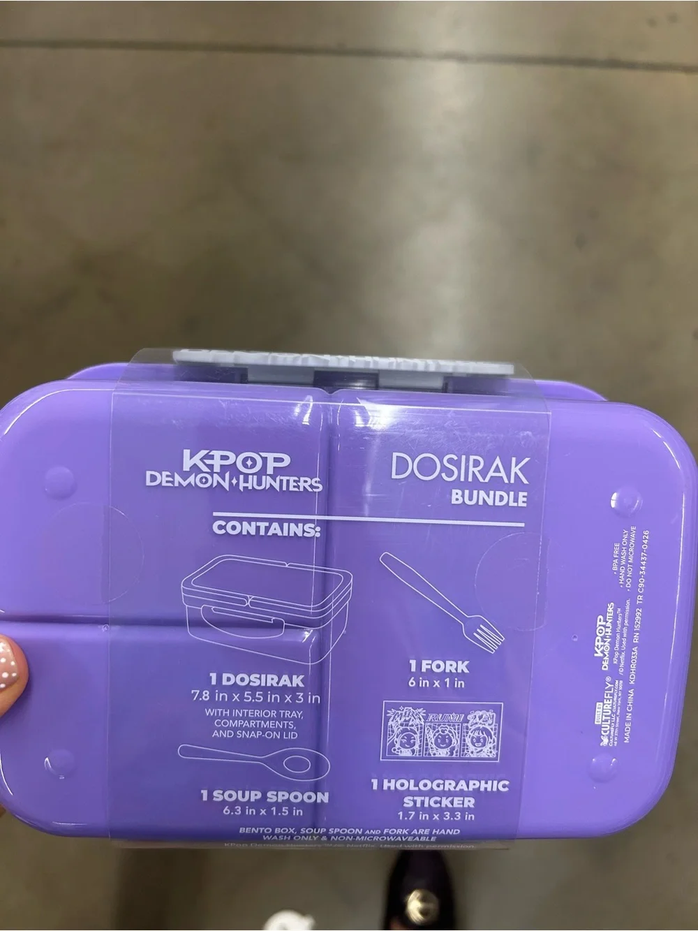 K-POP x Duniya Hunters Pink Dosirak Lunchbox Bundle